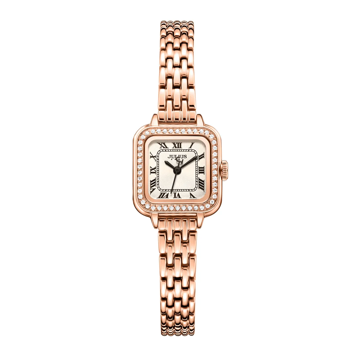 JA-1449B ساعت مچی زنانه جولیوس مدل JA-1449B با طراحی شیک و بند راحت، مناسب استفاده روزمره و مراسم خاص. خرید از فروشگاه شادمان با ارسال سریع و تضمین کیفیت.